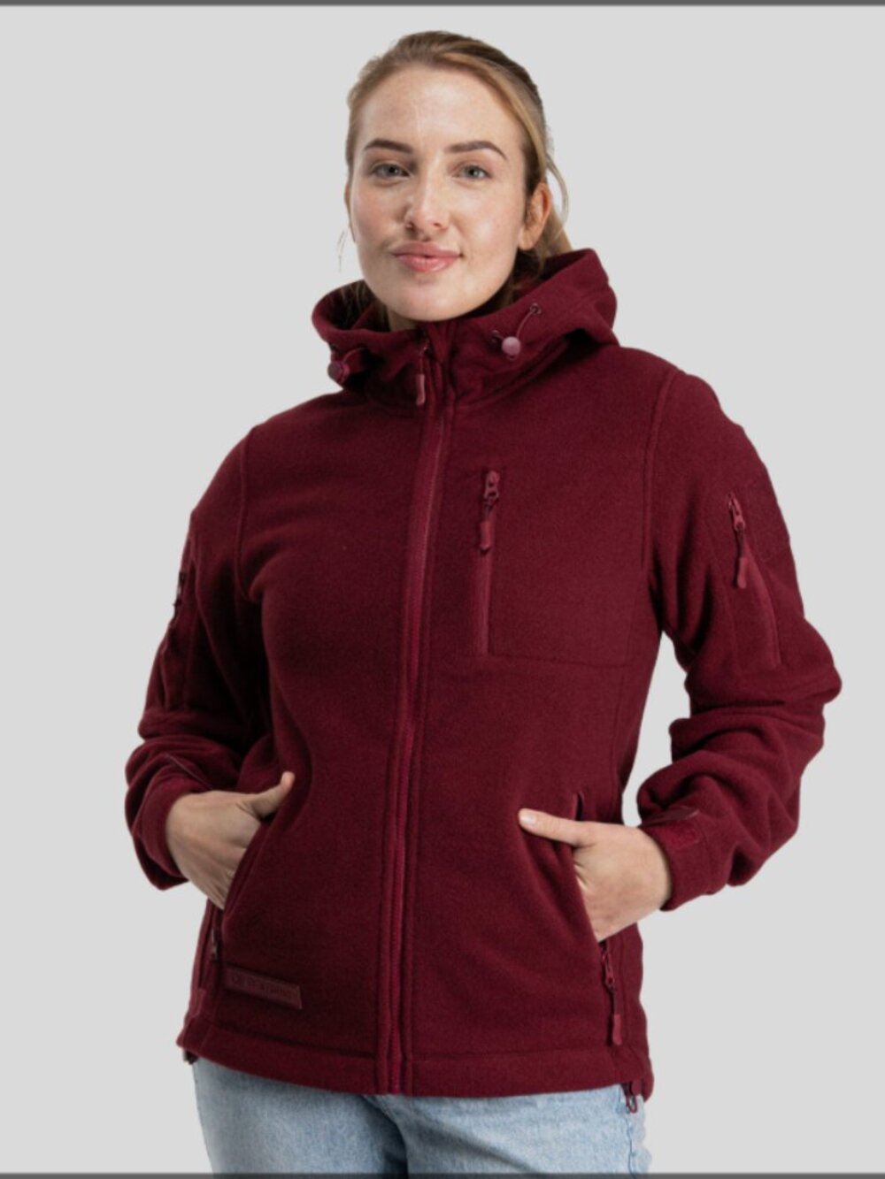 Baerskin Tactical Fleece 3.0 Full Zip Hooded Jacket Medium M